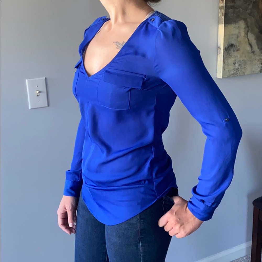 Blue blouse